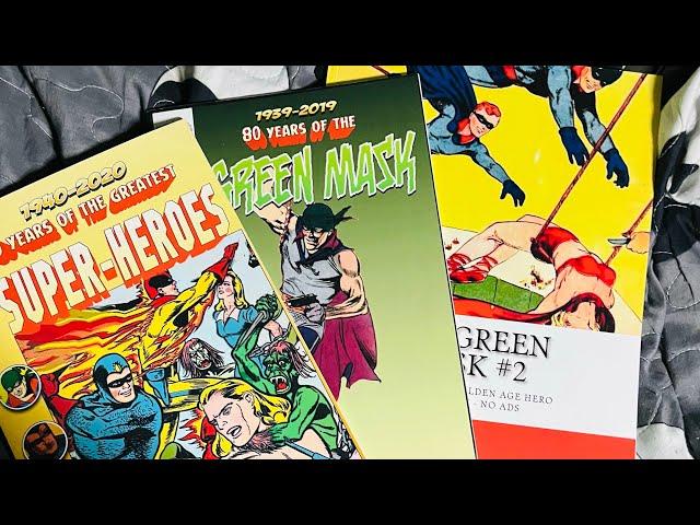 Closer look :  at my Green mask comic collection.