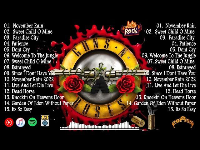 Guns N' Roses Mix Grandes Exitos - Guns N' Roses Greatest Hits Full Album 