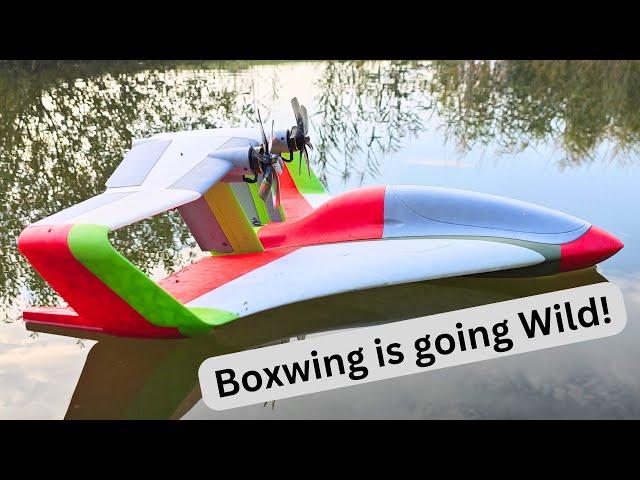 Vetical Take Off and first time on Water | 3D-Printed Delta Boxwing