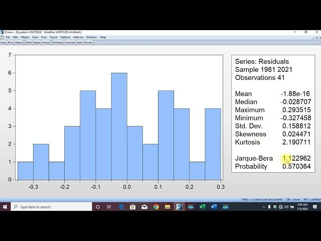 VIOLATIONS OF OLS ASSUMPTION (PHASE ONE)