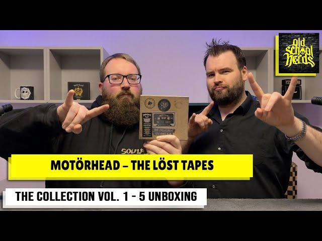 Motörhead - The Löst Tapes - The Collection Volumes 1 - 5 Unboxing