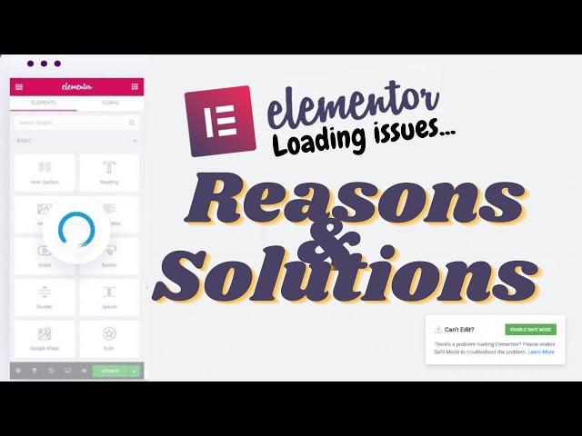 Why Is My Elementor Page Builder Not Loading? | Elementor Wordpress Tutorial