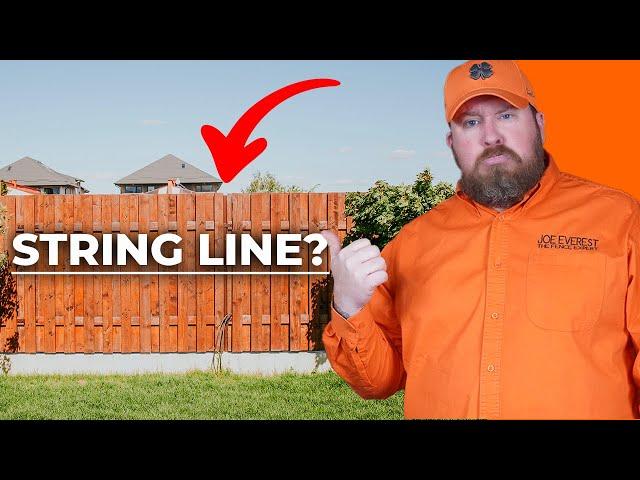 How do you String Line Your Fence? Fence Guy Answers