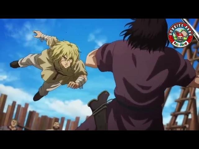 VINLAND SAGA SEASON 2 Snake attack Thorfinn