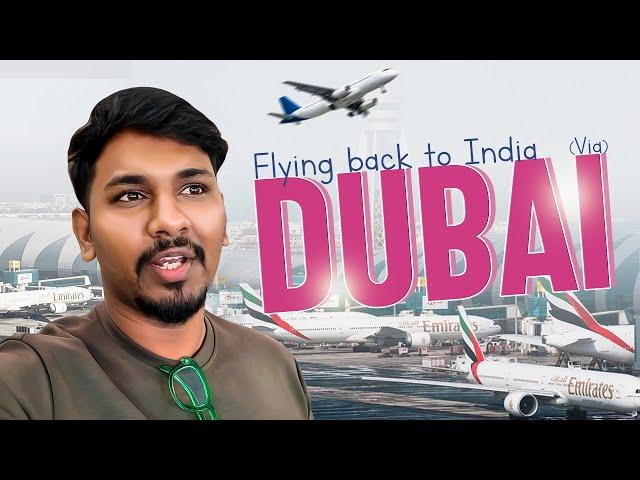 Flying back to India via DUBAI | Nabeel Afridi Vlogs