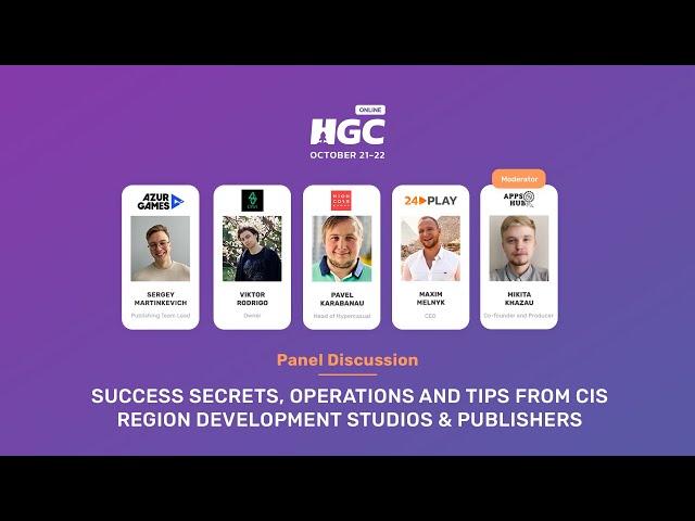 Success Secrets, Operations and Tips from СIS Region Development Studios & Publishers