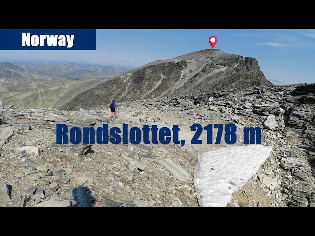 Rondslottet - top of Rondane, Norway