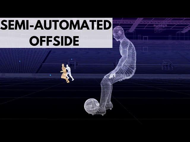 How does Semi-automated offside work?