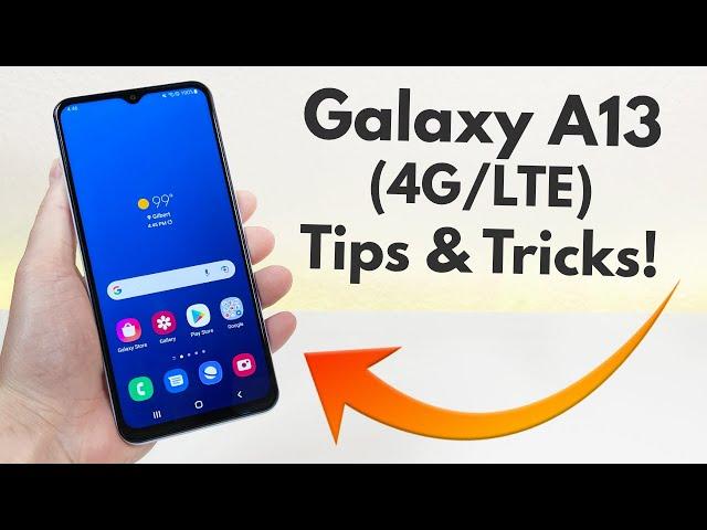 Samsung Galaxy A13 (4G/LTE) - Tips, Tricks, and Hidden Features!