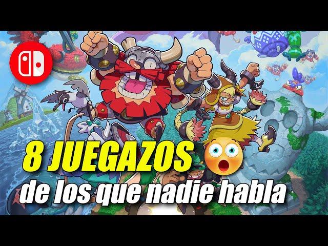 ¡JUEGOS DESCONOCIDOS que llegarán a NINTENDO SWITCH! Novedades Nintendo Switch. Noticias Switch