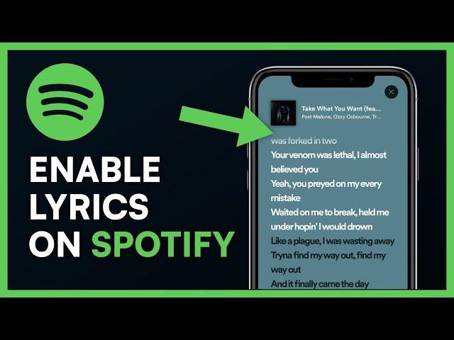 How To Enable Lyrics On Spotify (2022)