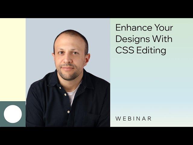 Wix Studio | Webinar: Enhance your designs with CSS editing