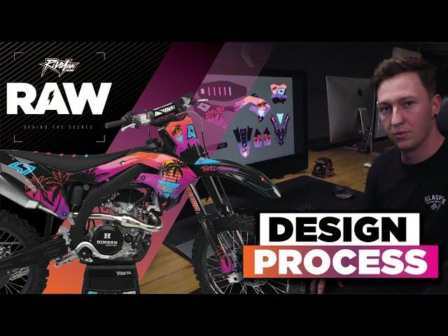 HOW MOTOCROSS GRAPHICS ARE DESIGNED | RIVAL RAW