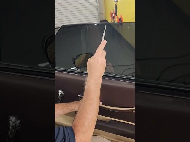 Tint Man FL hand cut & installed Xpel XR Black Ceramic Window Film on 1981 Chevrolet Monte Carlo