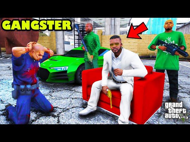 Franklin's First Day As A Biggest Gangster of Los Santos in GTA 5 | SHINCHAN and CHOP