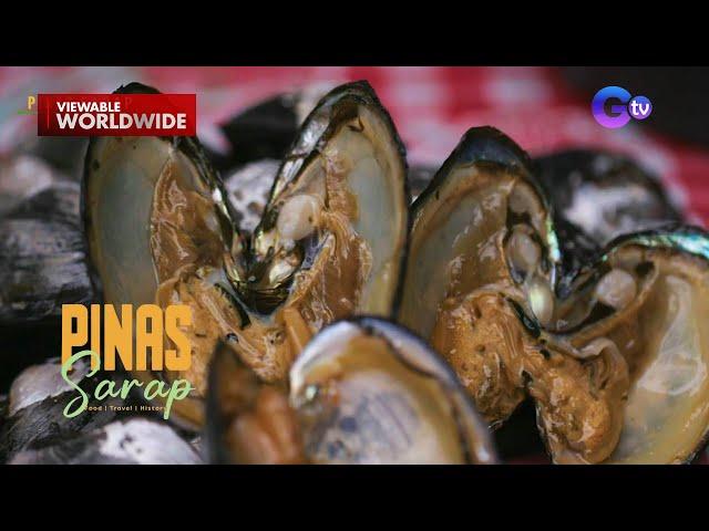 Kara David, nanguha ng shellfish na 'tab' sa isang lawa sa Ormoc, Leyte! | Pinas Sarap