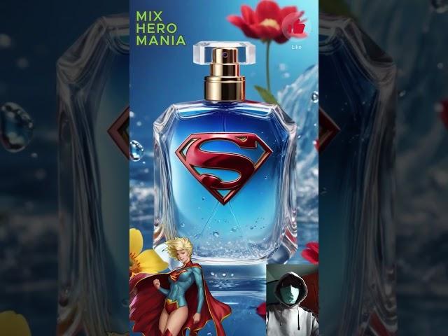 Superheroine but Perfume - DC & Marvel characters #aiart #superheroine #short