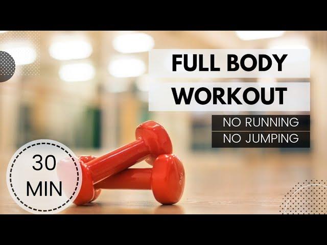 30-Min Full Body Workout No Running No Jumping At Home Tiktok Live 06/24