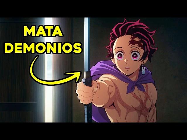  se CONVIERTE en un CAZADOR de DEMONIOS para VENCER al REY de los DEMONIOS | Resumen Demon slayer