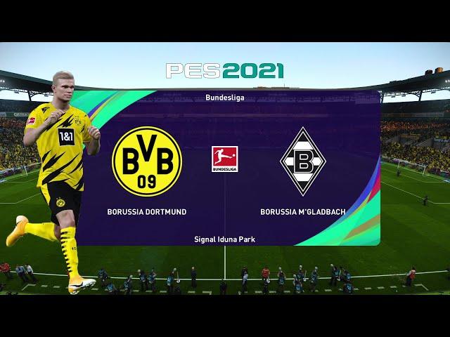 PES 2021 |Bundesliga Week 1| - Dortmund vs M'Gladbach