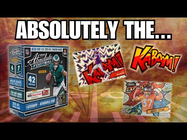 KABOOM HUNTING!!! PRODUCT REVIEW: 2024 Panini Absolute Football Mega Box