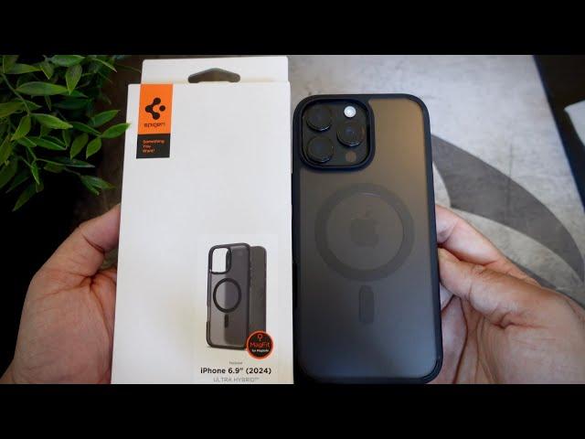 Spigen Ultra Hybrid Case: iPhone 16 Pro Max! A True Classic