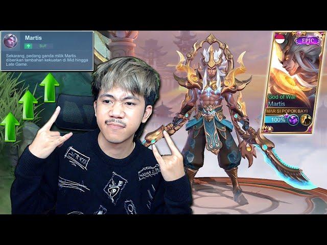 MARTIS DI BUFF + SKIN EPIC NYA DI REVAMP ? MARI KITA COBA - Mobile legends