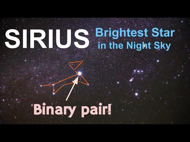 Sirius: Brightest Star In The Night Sky