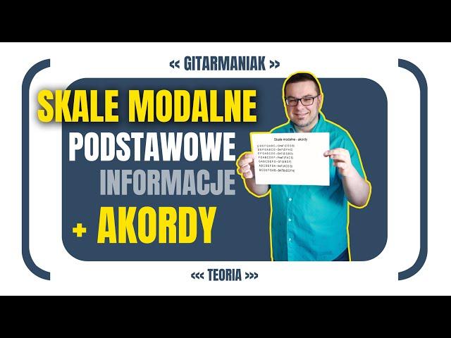 [SKALE MODALNE] - podstawowe informacje - AKORDY