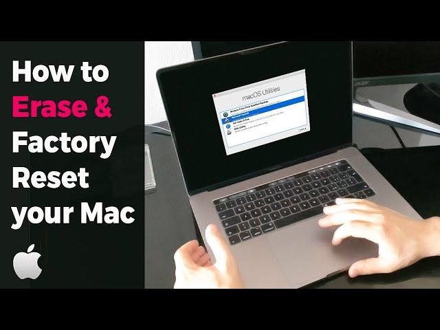 How To Reset MacBook Pro to Factory Settings - Tutorial 2020