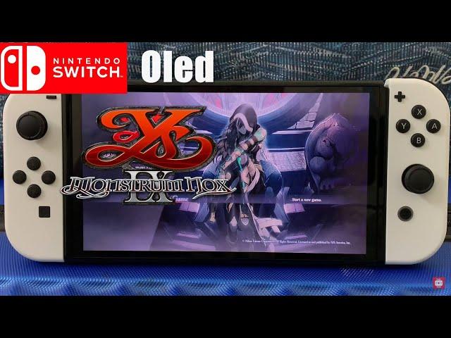 Ys IX: Monstrum Nox Oled Nintendo Switch Gameplay