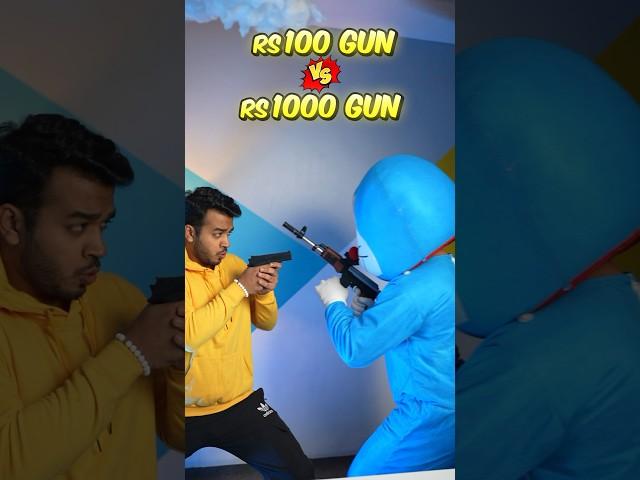 Rs.100 vs Rs.1000 Gun! 