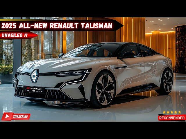 All-New 2025 Renault Talisman Unveiled: Redefining The True Elegance and Great Performance!