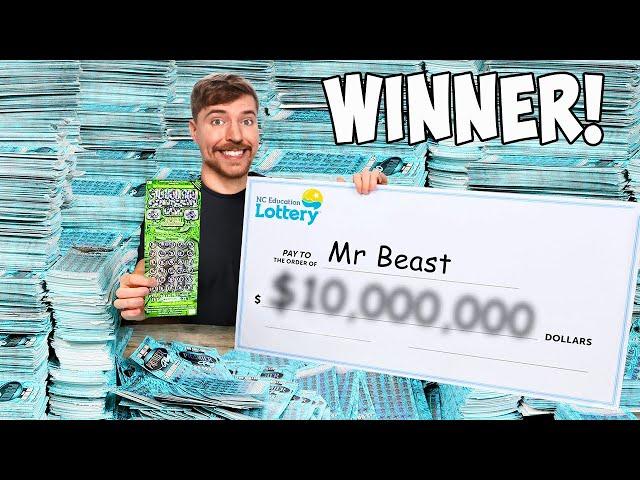 I Spent $1,000,000 On Lottery Tickets and WON