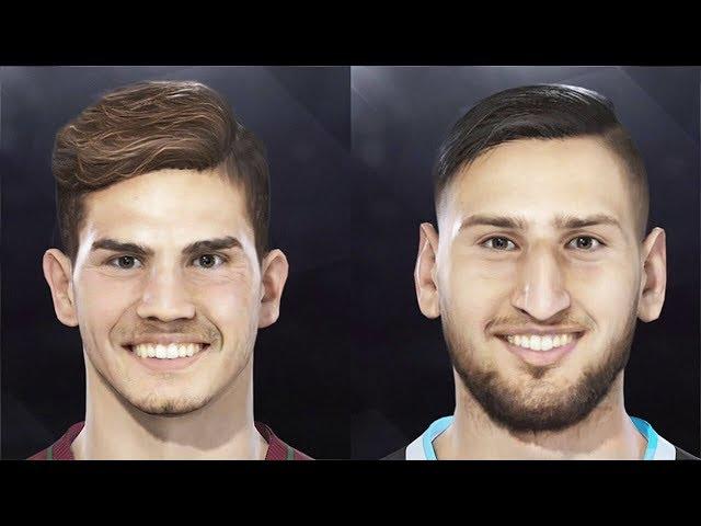 PES 2018 Data Pack 2 - All Face Updates Shown So Far