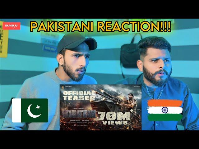 Pakistani React To, Martin - Teaser | Dhruva Sarja | AP Arjun | Uday K Mehta