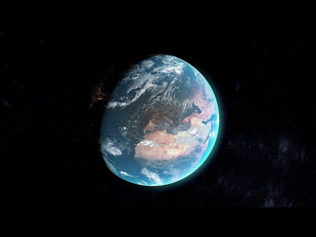 Earth Zoom Logo Intro - Intro video