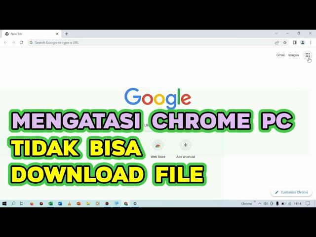 Mengatasi Google Chrome Laptop / PC Tidak Bisa Download File