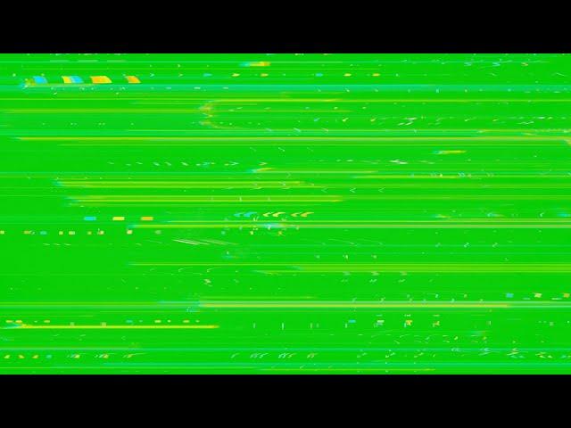 BEST Top 13 REALISTIC Glitch Effect Noise Overlay Green Screen || By Green Pedia