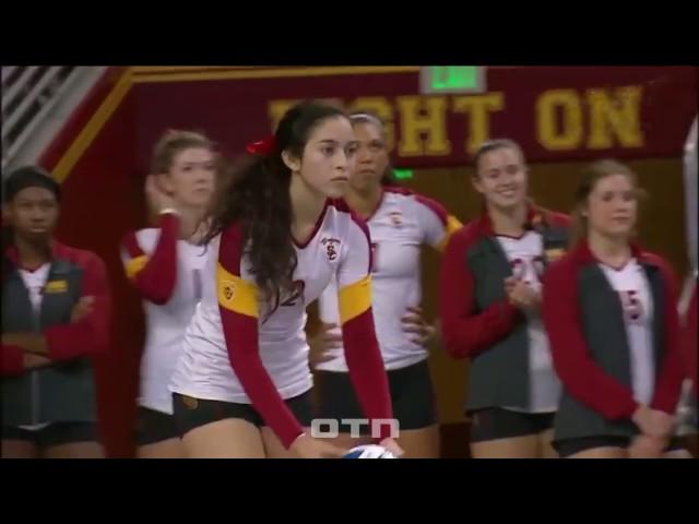 #tb Samantha Bricio (USC) vs BYU 131213