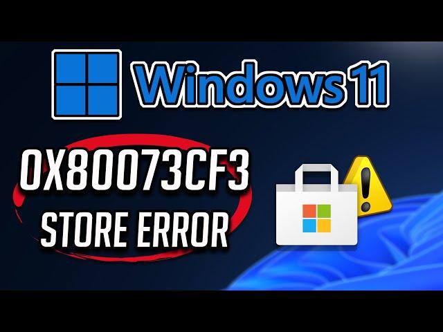 Fix Error 0x80073cf3 Xbox App / Microsoft Store/ Game Pass On Windows 11/10