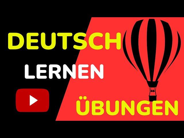 Deutschübungen. The 5-minute-a-day way to learn German. Do it loudly!