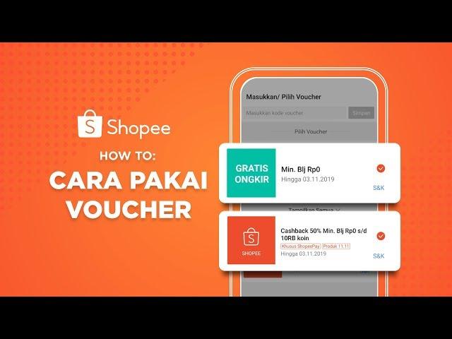 Cara Pakai Voucher Shopee Gratis Ongkir Dan Diskon 50% | Shopee How-To