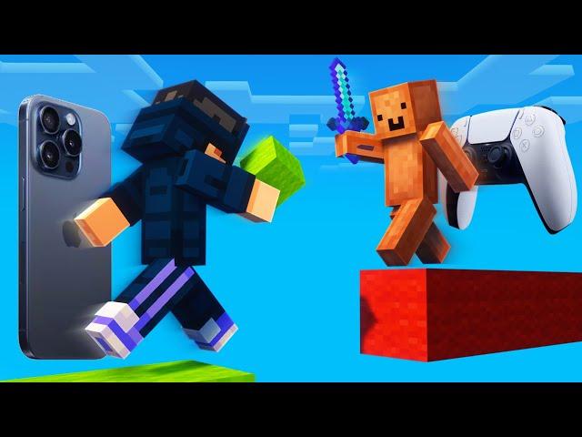 Best Minecraft Mobile Player VS Controller Player