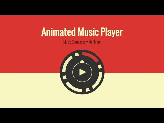 Make a fun animated audio player with JavaScript and CSS3