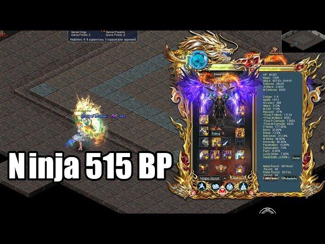 Fire Taoist Burning Ninja 515 BP [ Conquer Online 2024 ]