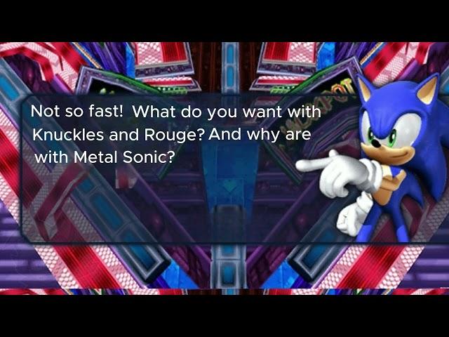 A Perfectly Normal Sonic Rivals Cutscene