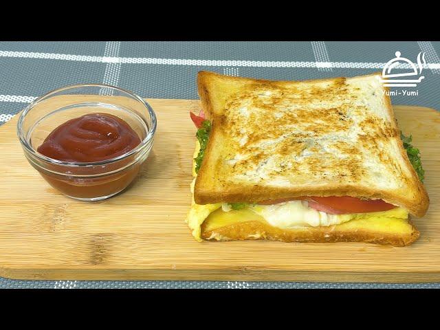 Nonushtaga mazali buterbrod / вкусный бутрброд на завтрак / sandwich for breakfast