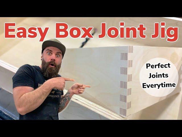 Easy Box Joint Jig | How To Make Box Joints