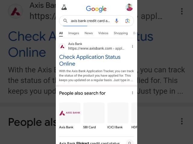 How to check axis bank credit card application status #creditcard #axisbank